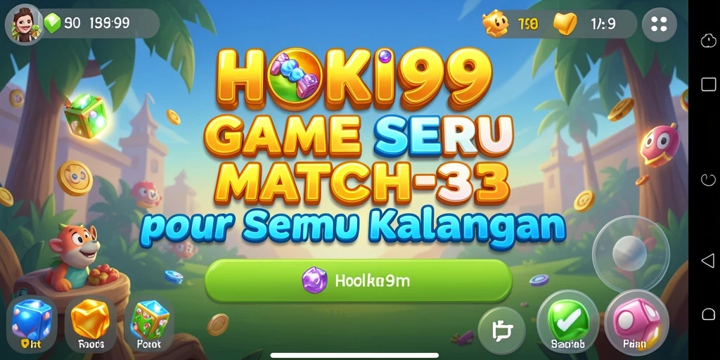 Tangkapan layar gameplay HOKI99 yang menarik dan seru.