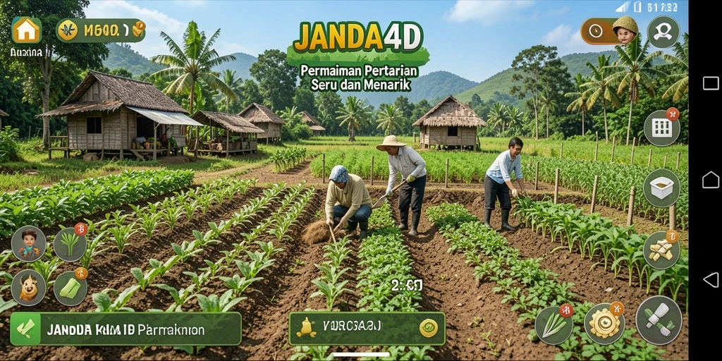 Tampilan gameplay JANDA4D yang menarik dan interaktif.