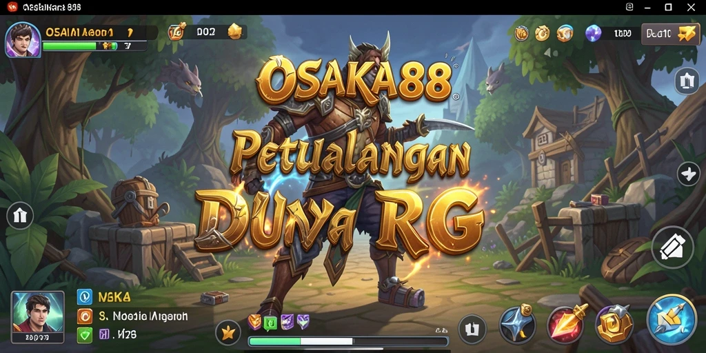 Tampilan gameplay RPG OSAKA88 yang menarik dan penuh aksi.