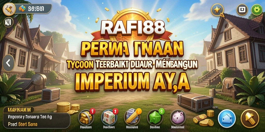 Screenshot gameplay RAFI88 menampilkan pengalaman Tycoon yang mendebarkan.