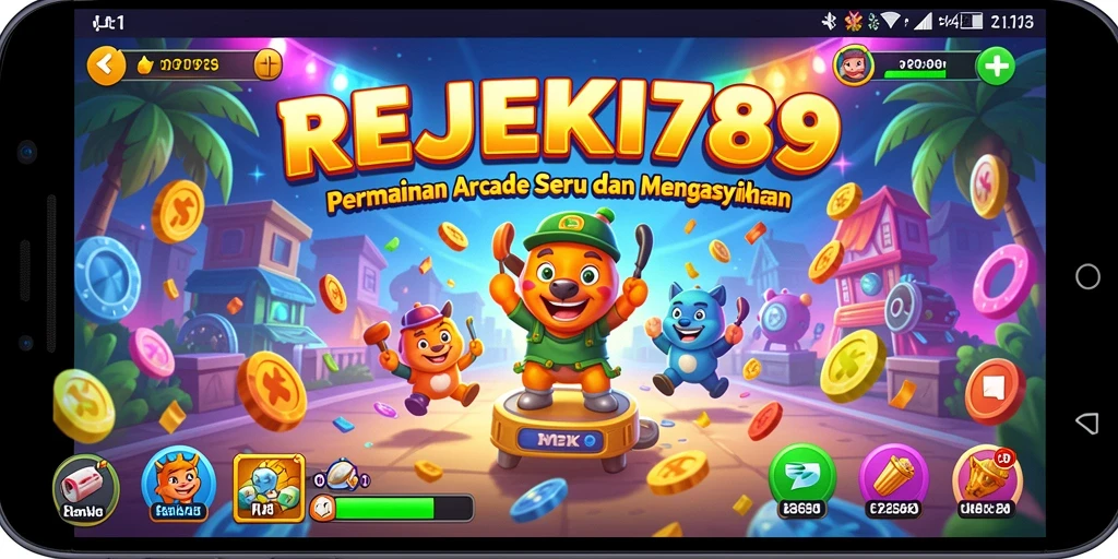 Tangkapan layar gameplay REJEKI789 menampilkan keseruan permainan Arcade.