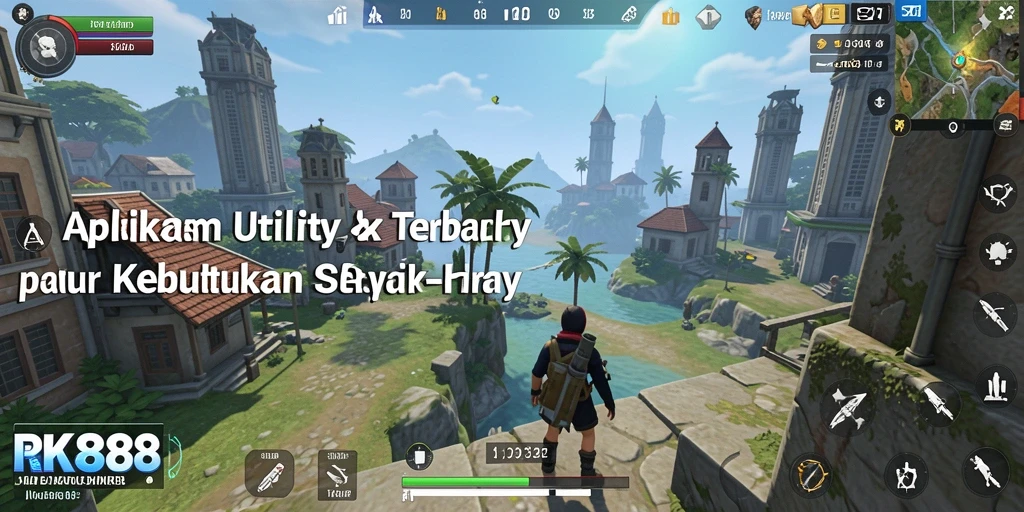 Screenshot utama RK88 menunjukkan antarmuka aplikasi Utility yang intuitif.