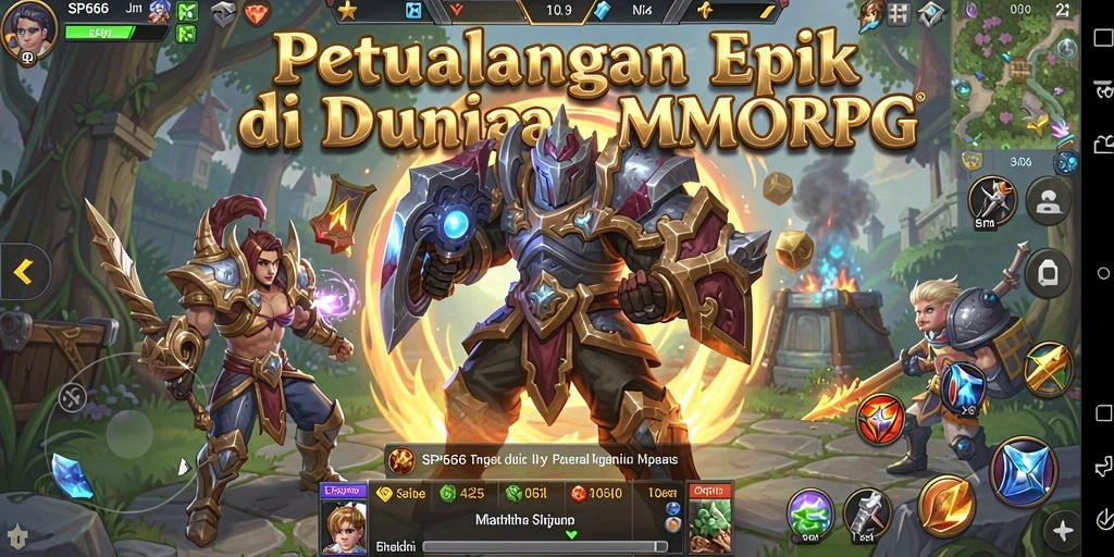 Tampilan gameplay SP666 yang menegangkan dan penuh aksi.