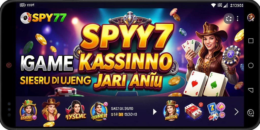 Tampilan gameplay SPY77 yang menakjubkan dan menarik.