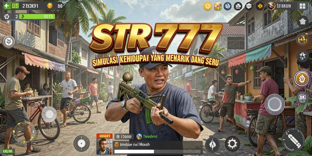 Tampilan gameplay SR777 yang realistik dan menarik.